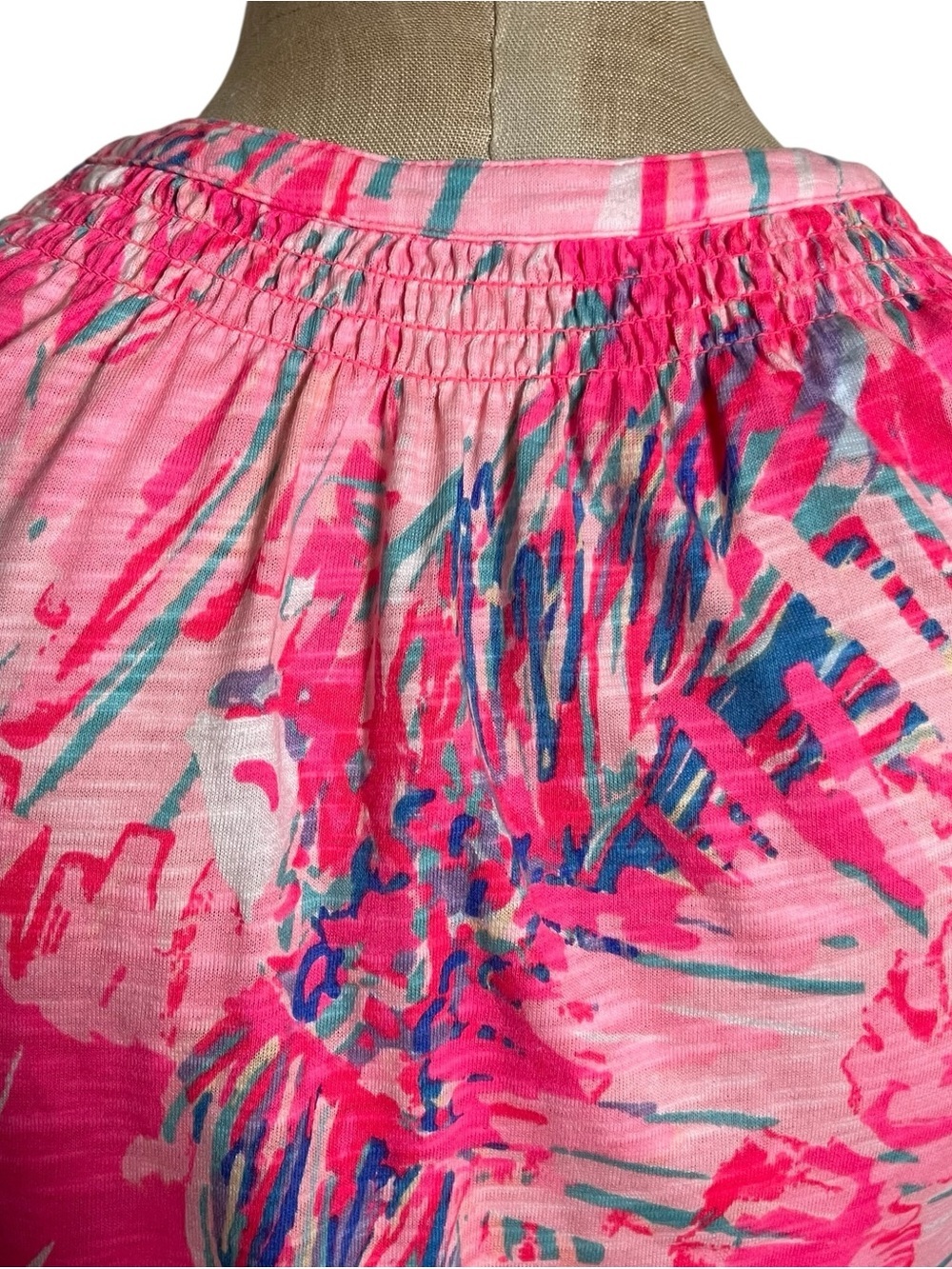 Lilly Pulitzer Pink Sleeveless Dress Essie Dress Never Been Betta NWOT — Small - Picture 5 of 10